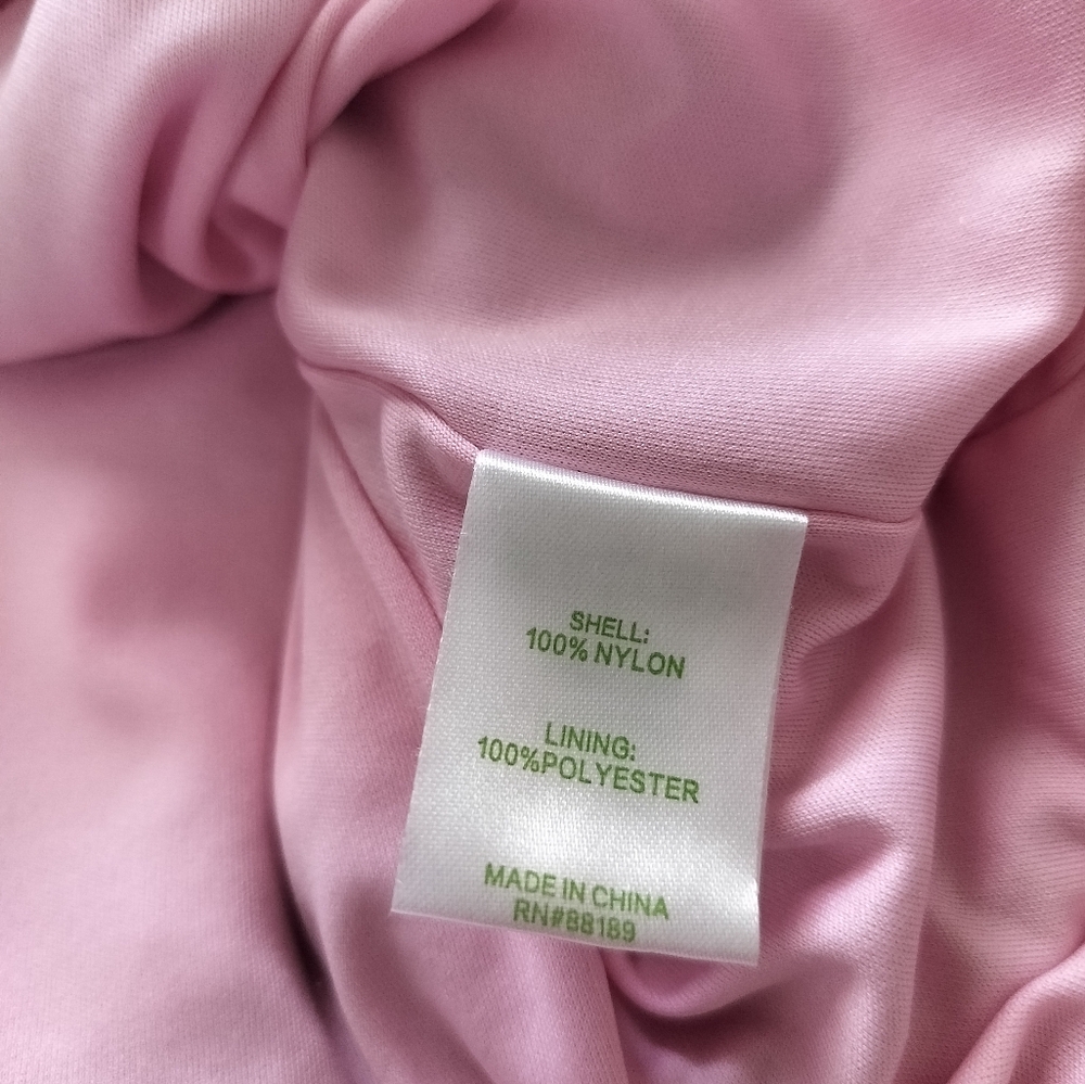 Lilly Pulitzer Pink Green Sequin Striped Tank Top Size M - Picture 8 of 9